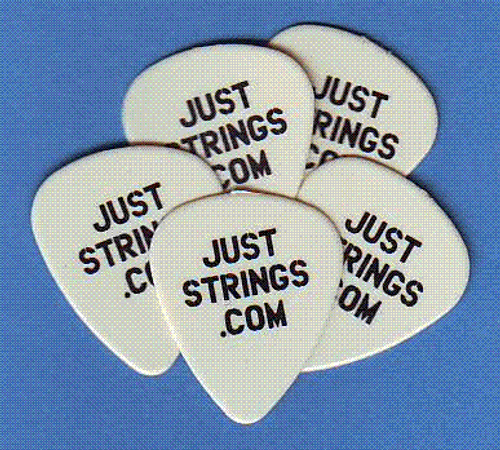 JustStrings.com Flat Pick 5-Pack Cream, .071, F71 JustStrings.com Flat Pick 5-Pack Cream, .071, F71