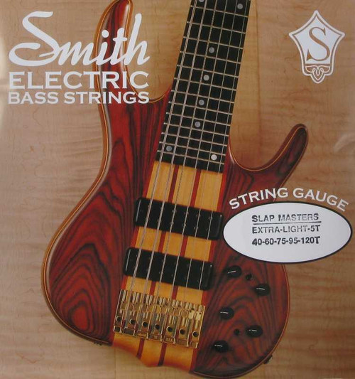 Ken Smith Electric Bass Slap Masters Stainless Round Wound 6 