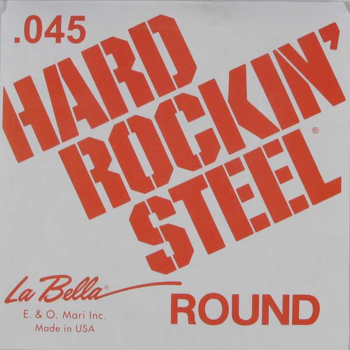 La Bella Hard Rockin' Bass Stainless Steel Wound .045, HRS-B045 La Bella Hard Rockin' Bass Stainless Steel Wound .045, HRS-B045