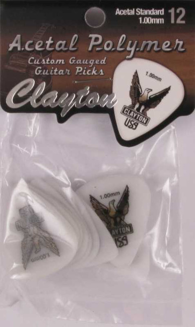 Clayton Acetal/Polymer Pick Standard 1.00 Pack of 12, S100-12 Clayton Acetal/Polymer Pick Standard 1.00 Pack of 12, S100-12