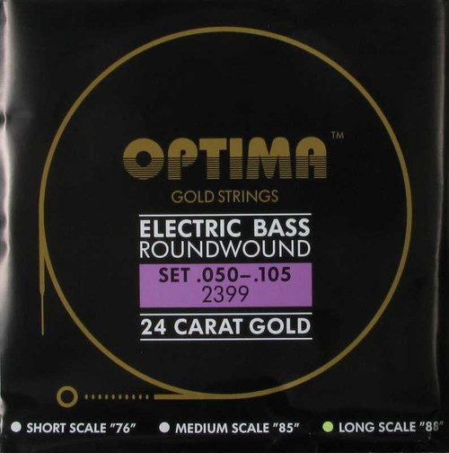 Optima Electric Unique Bass Gold , .045 - .105, 2409 Optima