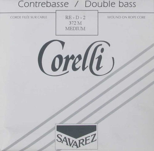 Corelli Bass D Tungsten Wound Orchestra Tuning Medium, 372M