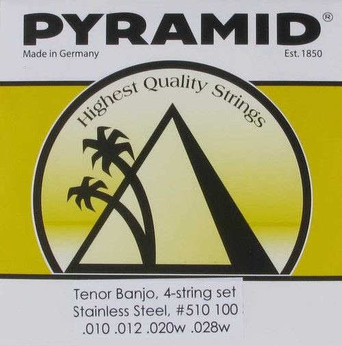 Pyramid Tenor Banjo Stainless Steel Light Set, 510 100 Pyramid Tenor Banjo Stainless Steel Light Set, 510 100