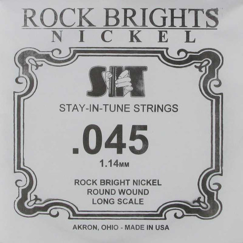 S I T Strings Electric Bass Nickel Long Scale .045, 045RB