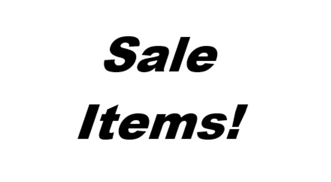 Sale Items!