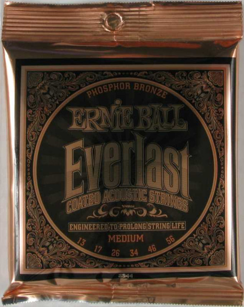 Ernie ball everlast coated 2024 phosphor bronze acoustic strings