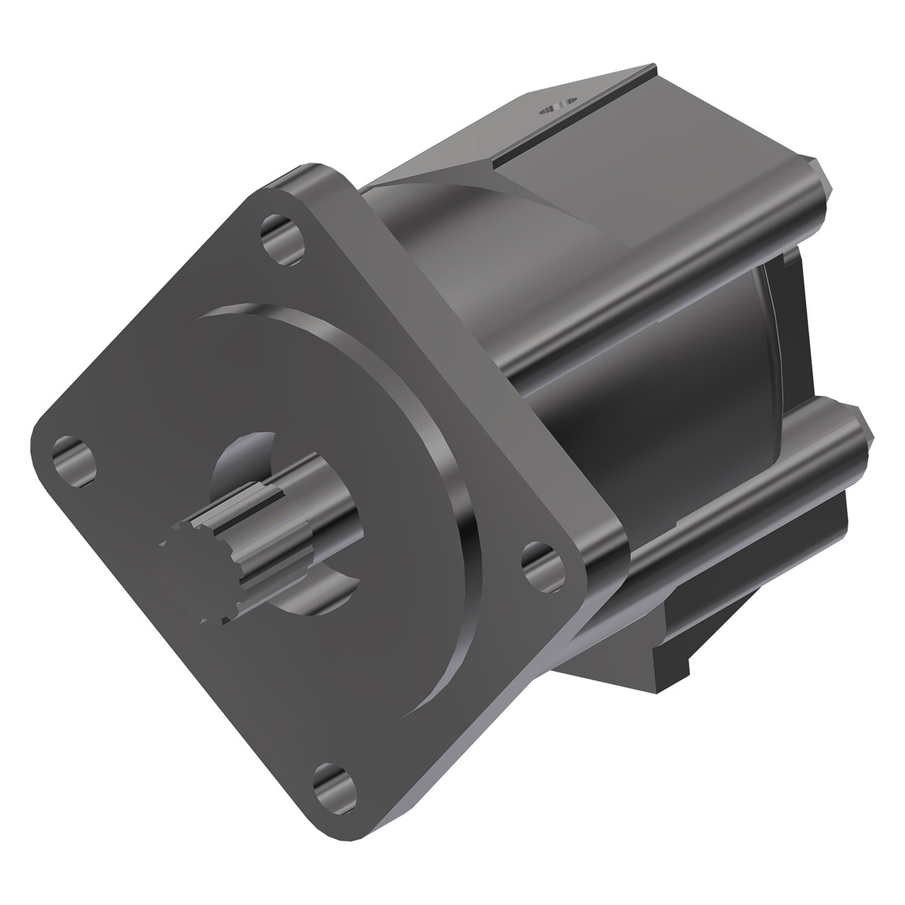 Hydraulic Motor TE Series, 7/8-14 SAE O-Ring Inlet/Outlets, 13.9 Cubic ...