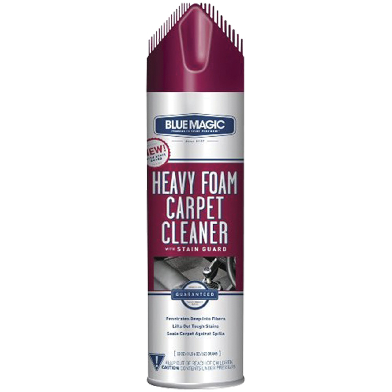 Heavy Foam Carpet Cleaner, 22oz Can, Case of 6, Blue Magic 905