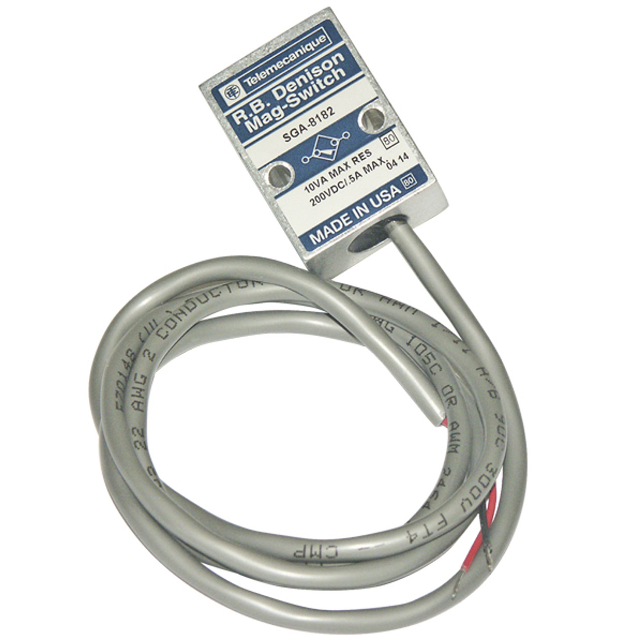 Magnet-Actuated Proximity Switch, Telemecanique SGA8182