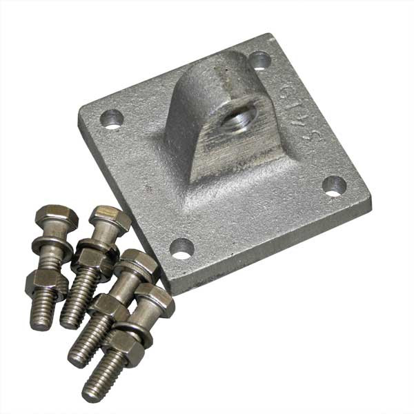 Male Clevis Single Eye Bracket Mount with Hardware for Grill Brush Sonny's
