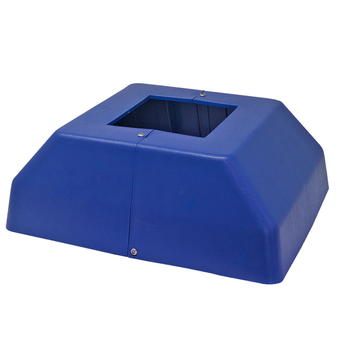 Vacuum Post Foot Cover Set with Hardware, Blue | Sonny's