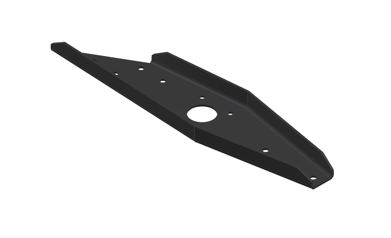 Elbow for Grill Brush DS Bottom, PS Top, Black Powder Coated Sonny's