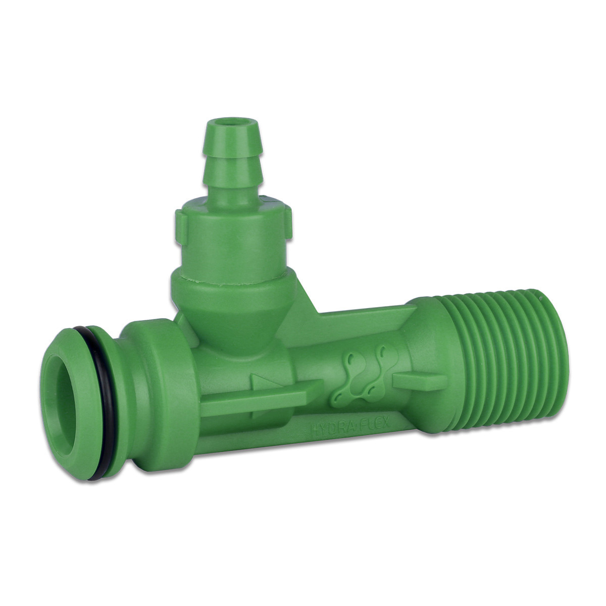 Single Composite Injector, PC2, 3/8in MPT, 5.5GPM, Dark Green