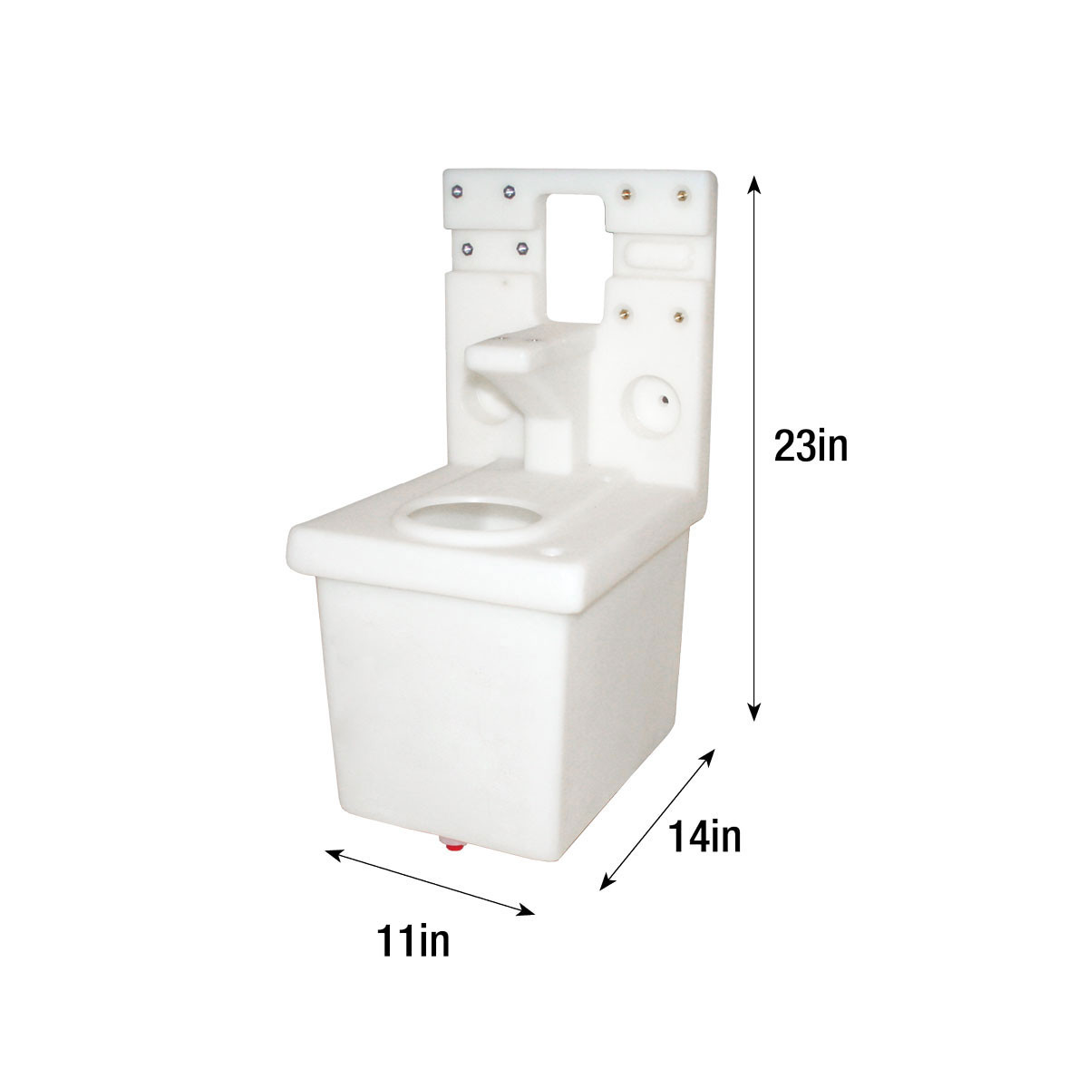 Wall-Mounted Proportioning Tank Single Molded Pump Station, 3