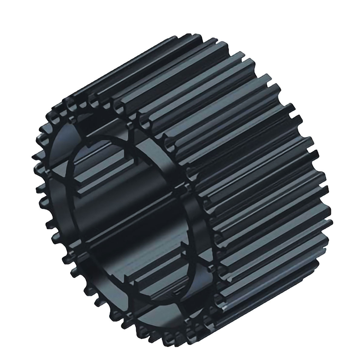 SF68/SF72 NEOGLIDE Plush Brush 4in Top Ring, Black | Sonny's