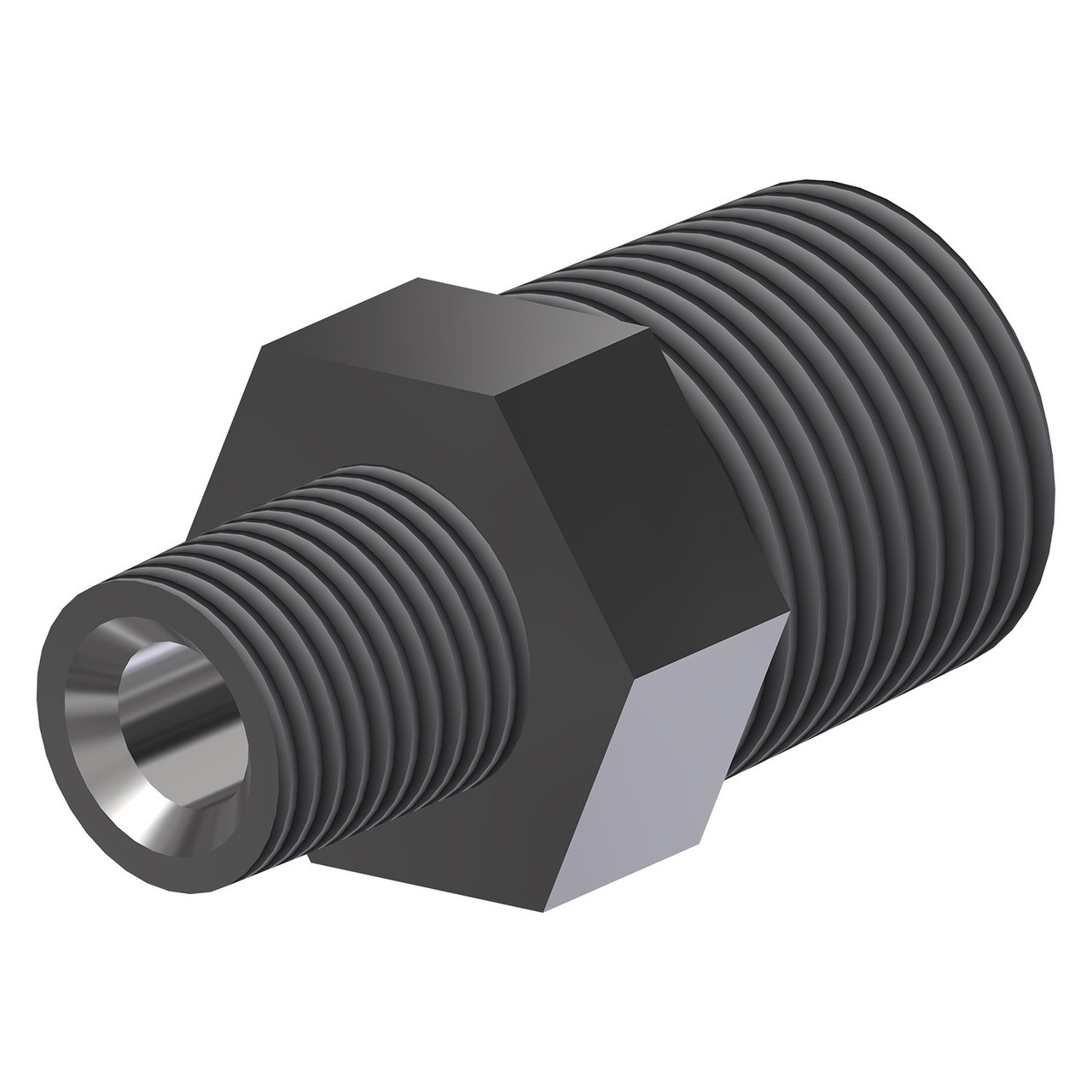 Hex Nipple, 1/4in x 1/2in NPT, Stainless Steel, 001341 | Sonny's