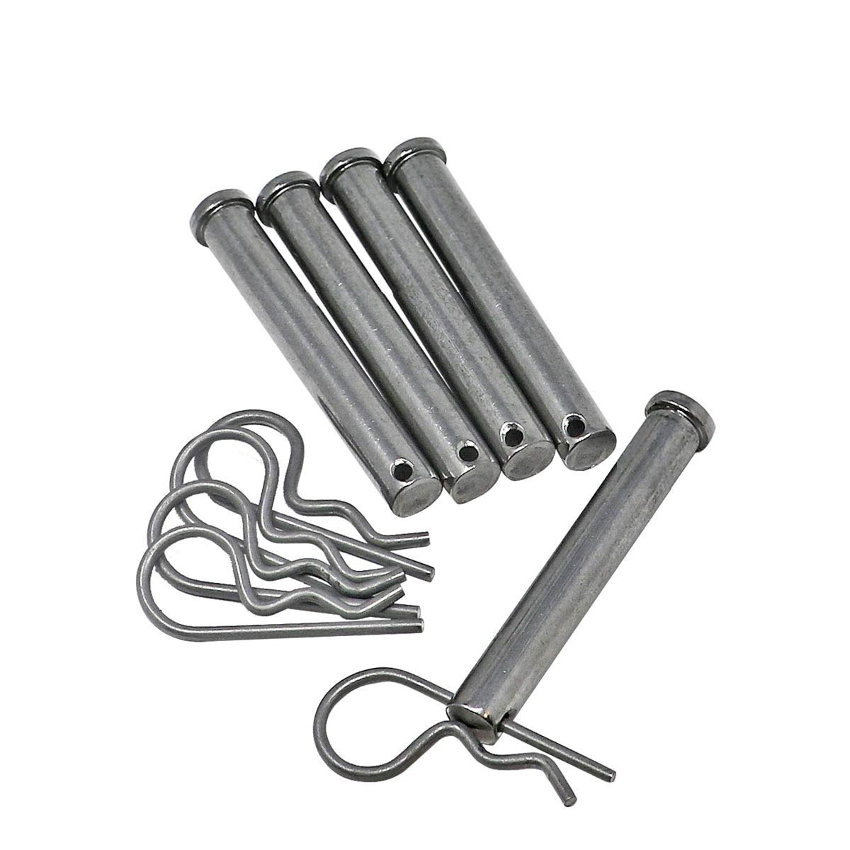 Clevis Pin with Bridge Pin, 1/2in Dia. x 4-1/4in L, Stainless Steel ...