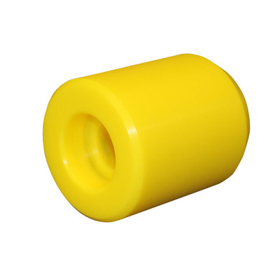 UHMW Roller Wheel, 3in Dia. x 3-5/8in x 1in Bore Poly