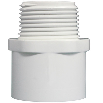 Adapter, 1in MPT x 1in SLP, PVC SCH40