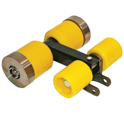 Roller Assembly, 4-Wheel, #3 Idler Wheels with SC78 Carrier Links for Econocraft
