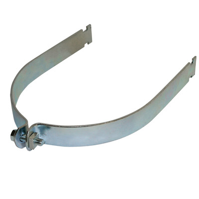 Strut Clamp for 8in Pipe, Steel Electro-Galvanized Clamp, 800NSCC, Pack of 50