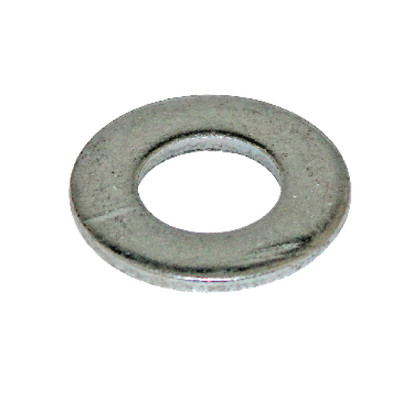 Flat Washer USS, 1-1/8in, Zinc-Plated Steel, Grade 8, 125NWUS0Z, Pack of 25