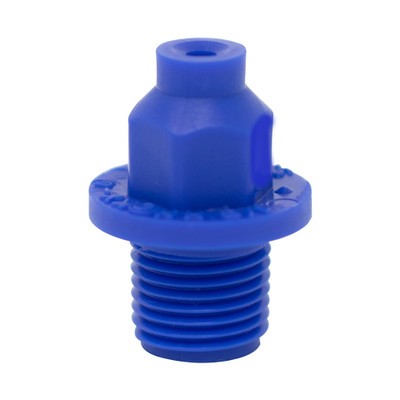 Full Cone Nozzle 75°, 1.1GPM @40PSI, 1/8in MPT, PVDF, Hypro 90A1