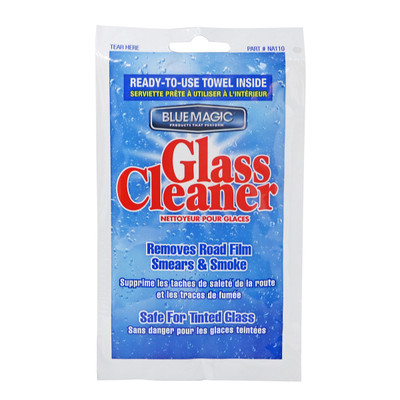 Glass Cleaner Towelette, Vending Pack of 100, NA1110