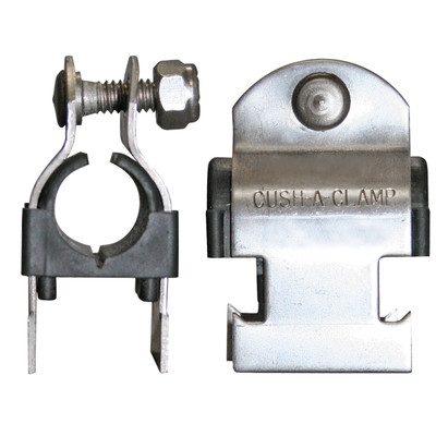 Cush-A-Clamp, .84 NomPipe, Stainless Steel, Zsi 014NS018