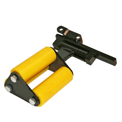 Roller Assembly, 3-Wheel Poly 2in Roller with D88K Carrier Links for Hanna Surface CSC3