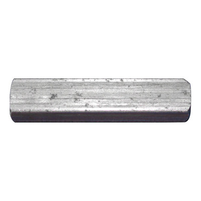 Key Stock, 1/4 Square x 1-1/4in L, Steel, 25R125RKS0