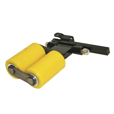 Roller Assembly, 2-Wheel Poly 3in Roller with D88K Carrier Links for Hanna Surface CSC2