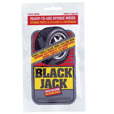 Black Jack Tire Shine Towelette, Vending Pack of 100, NA1127