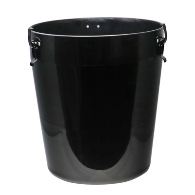 Cyclone Vacuum Bottom Separator Tank, 15in, Black