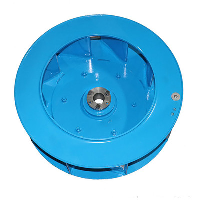 Blower Impeller, 15HP for Mammoth CounterClockwise, Steel, Teal Blue