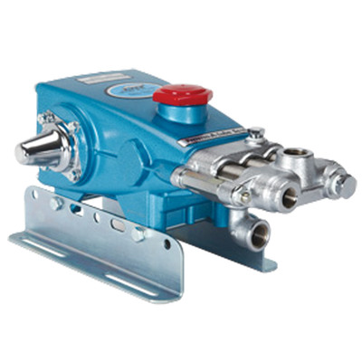 Piston Pump, 4 Frame, 3.4HP, 5GPM, 1040RPM, Stainless Steel, Cat Pumps 431