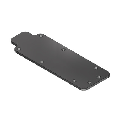 Compact Top Brush Support Clamp Plate