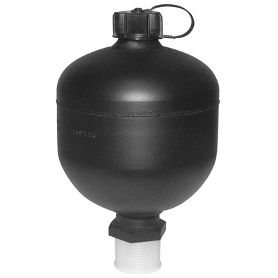Pulsation Dampener, Port Inlet 1in MPT, 40GPM, Pre-charged 700PSI, 180°F, Steel, General Pump 686010