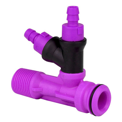 Dual Composite Injector, PC2, 3/8in MPT, 4.50GPM, Purple, 729117