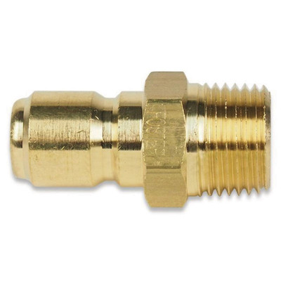 1/2in Male Quick Connect, Brass, 3000500