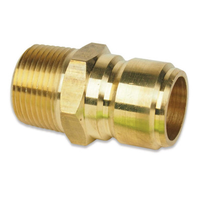 Male Quick Connect, 1in, Brass, 3000205