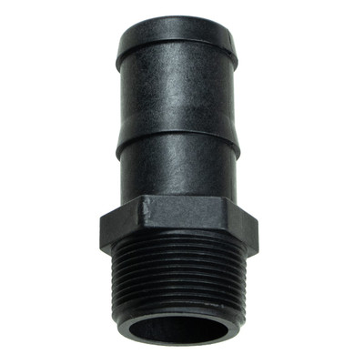 Adapter, 1-1/4in MPT x 1-1/2in Barb