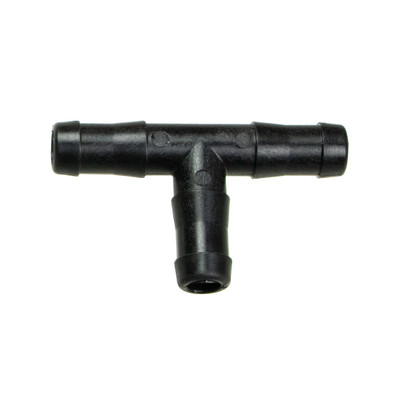 Adapter Tee, 1/2in Barb, Poly