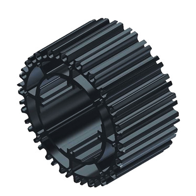 SF68/SF72 NEOGLIDE Plush Brush 4in Top Ring, Black