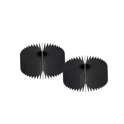 Super Flex Foam Set, PE118, Black, 1/8, 118006