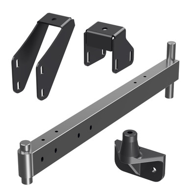 TBG300 Arm Passanger Side, Exit Replacement Kit, Stainless Steel