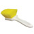 Body Scrub Brush, 9in L, 2in Bristle L, Yellow Polypropylene Filament, S.M. Arnold 85-811