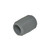 Close Pipe Nipple, 1in x Close MPT, PVC SCH80, Gray