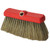 Foam Brush, Brass 1/2in FPT, 4in Hogs Hair Bristle, Red Rubber Head, Universal Brush 88R-H