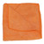 Microfiber Irregular Towels, Bag of 36, Orange